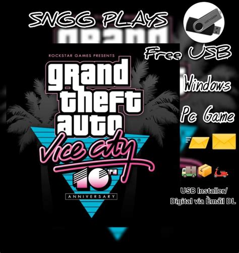 Grand Theft Auto: Vice City 10 Year Anniversary PC Edition (V1.0 .